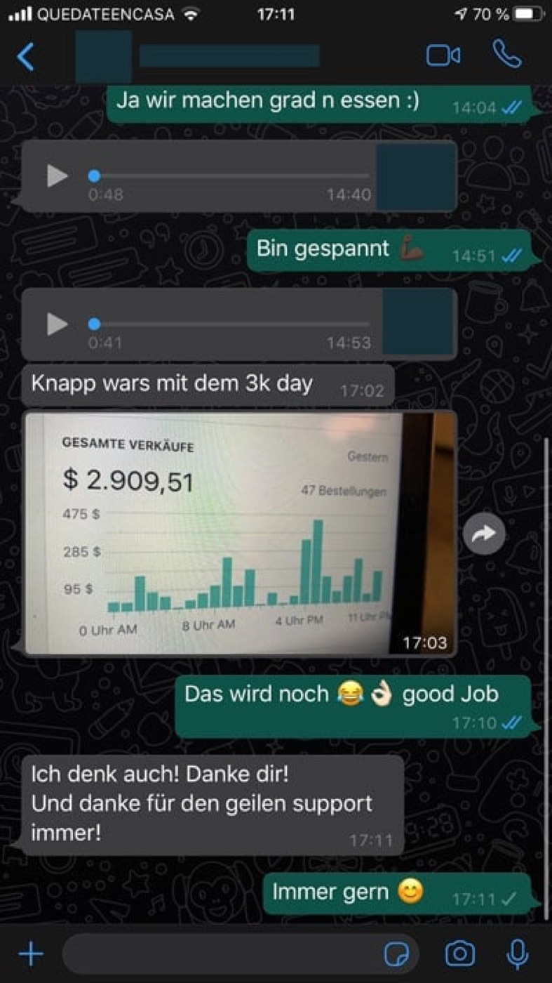 Samuel Peiffer Resultados reales